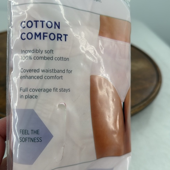 Jockey Underwear Wm 10 (3XL) Elance Cotton Comfort Briefs Plus 3 Pair Pack Panty - Picture 5 of 7